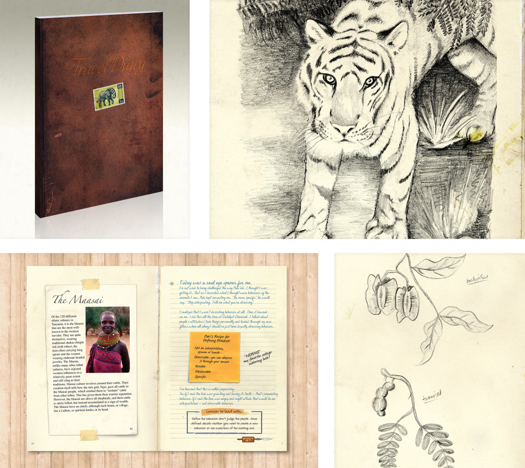 CLG Travel Diary Illustration & Design